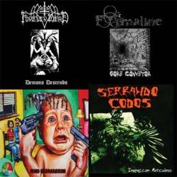 Serrando Codos : Forever Dead - Amentia - Formalin - Serrando Codos